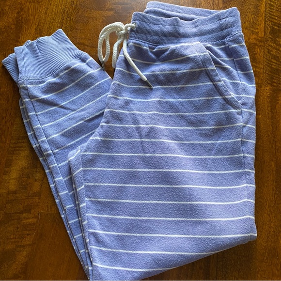 Aerie Sweatpant Striped Joggers - Picture 1 of 5